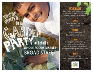 Whole Foods Kids Garden Party